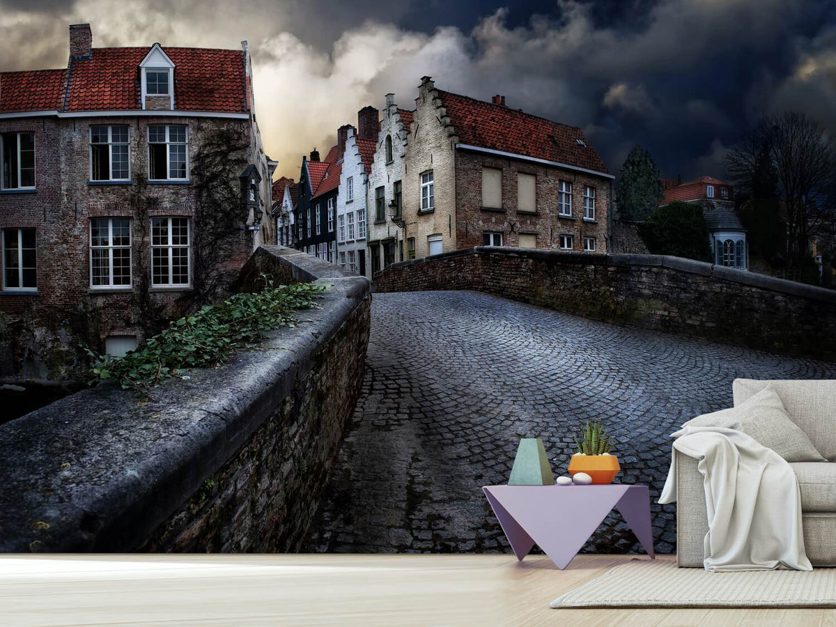 photo-wallpaper-an-evening-in-bruges