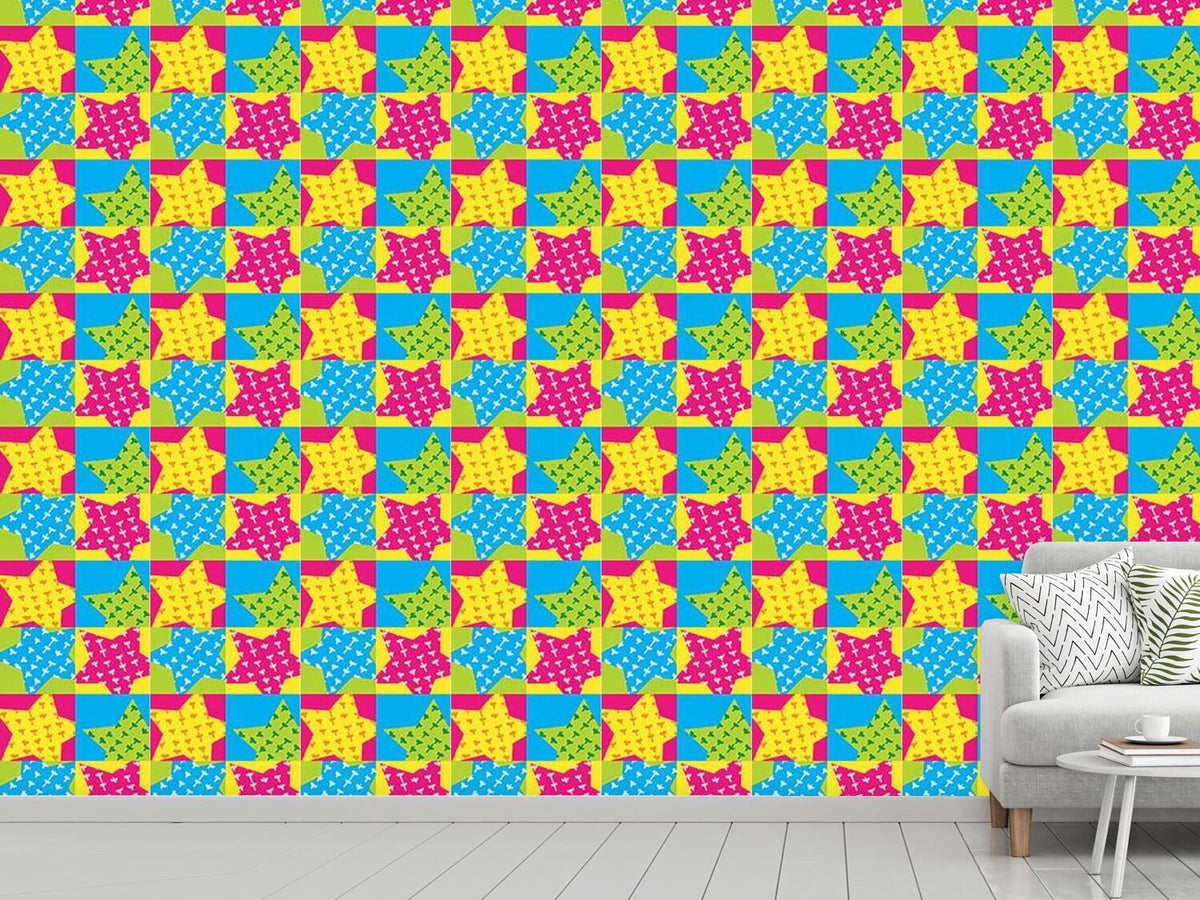 patterned-wallpaper-birthday-stars