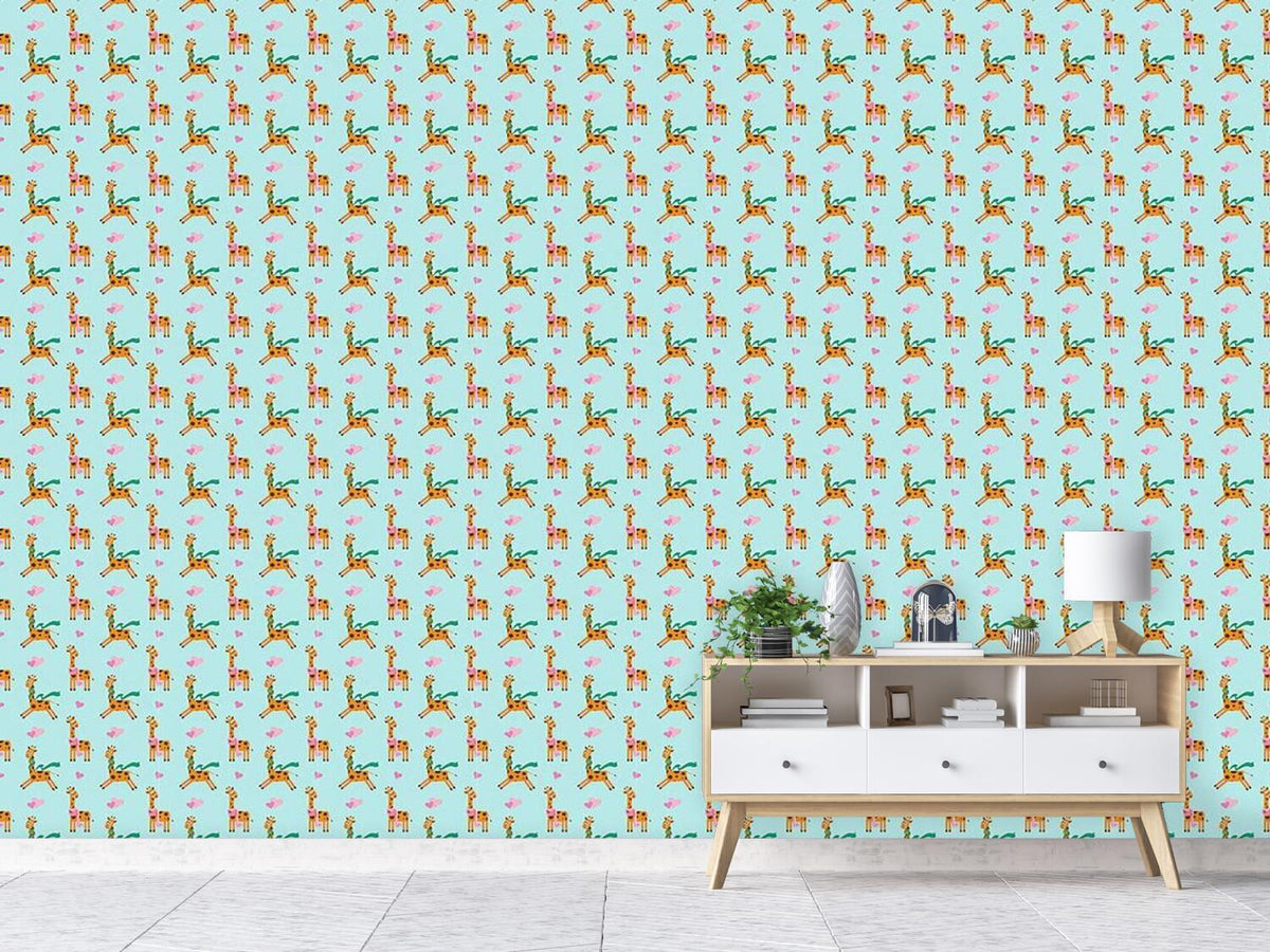 patterned-wallpaper-cute-giraffe