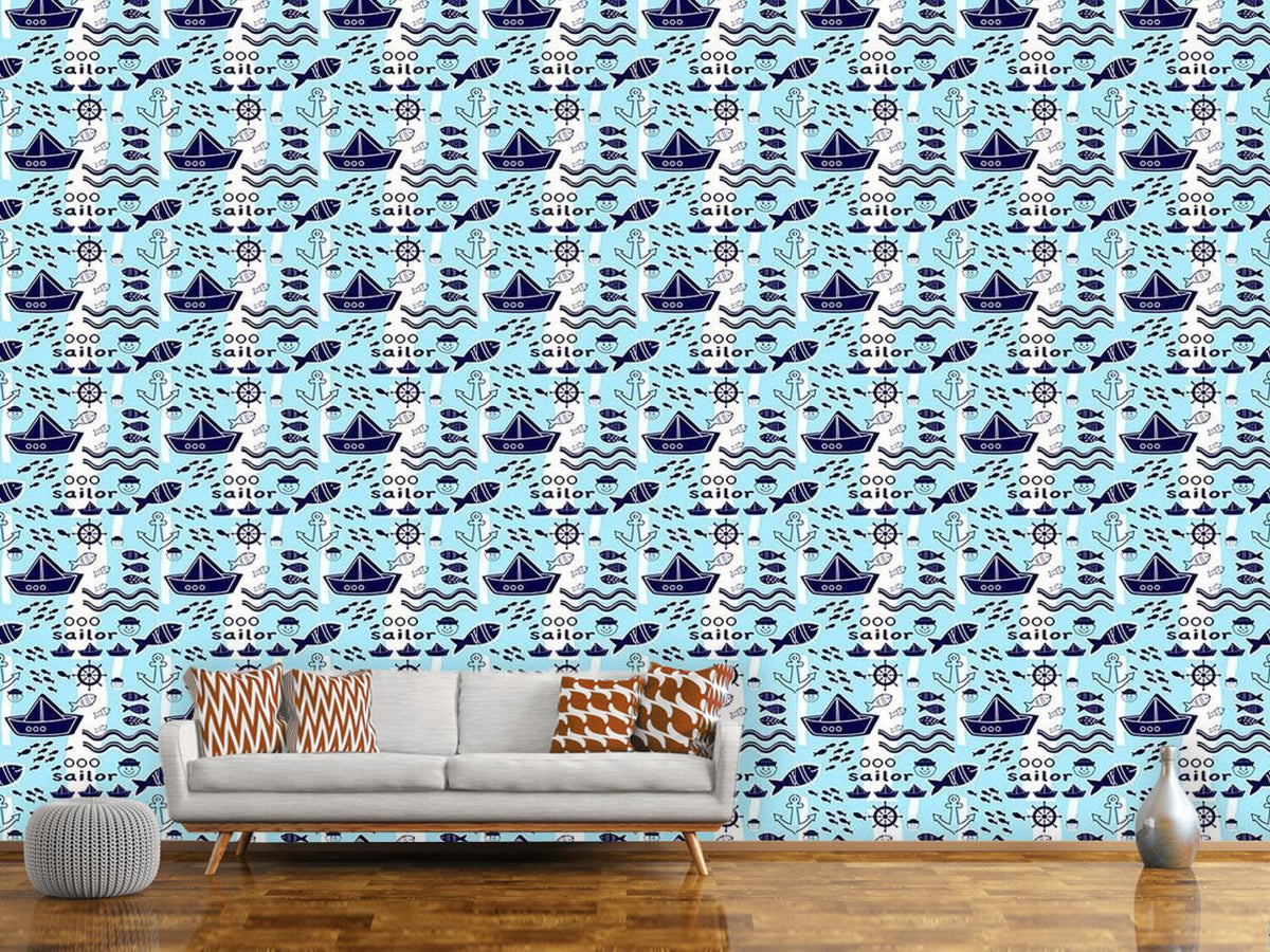 patterned-wallpaper-little-sailor