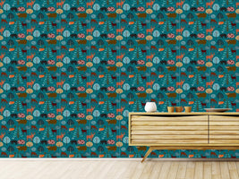 patterned-wallpaper-into-the-forest