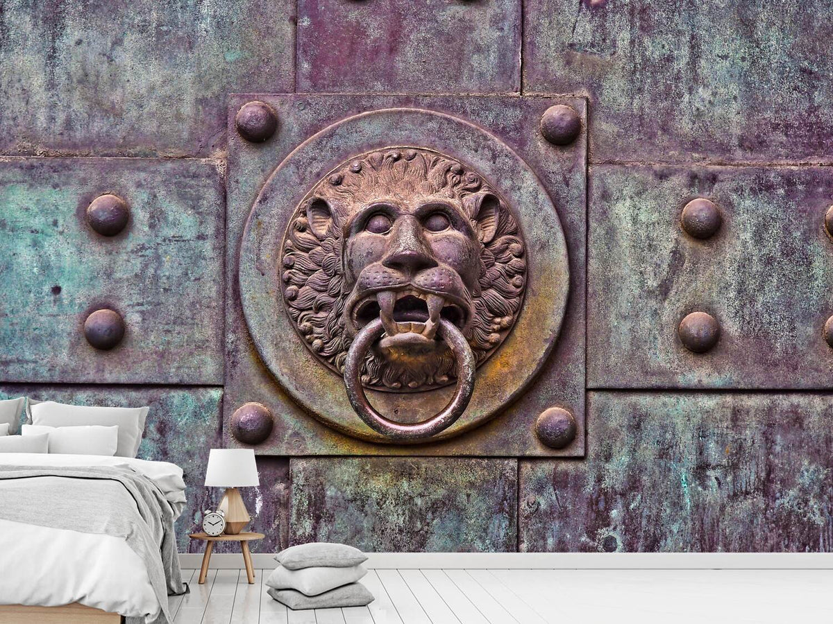 photo-wallpaper-antique-door-knocker-xl