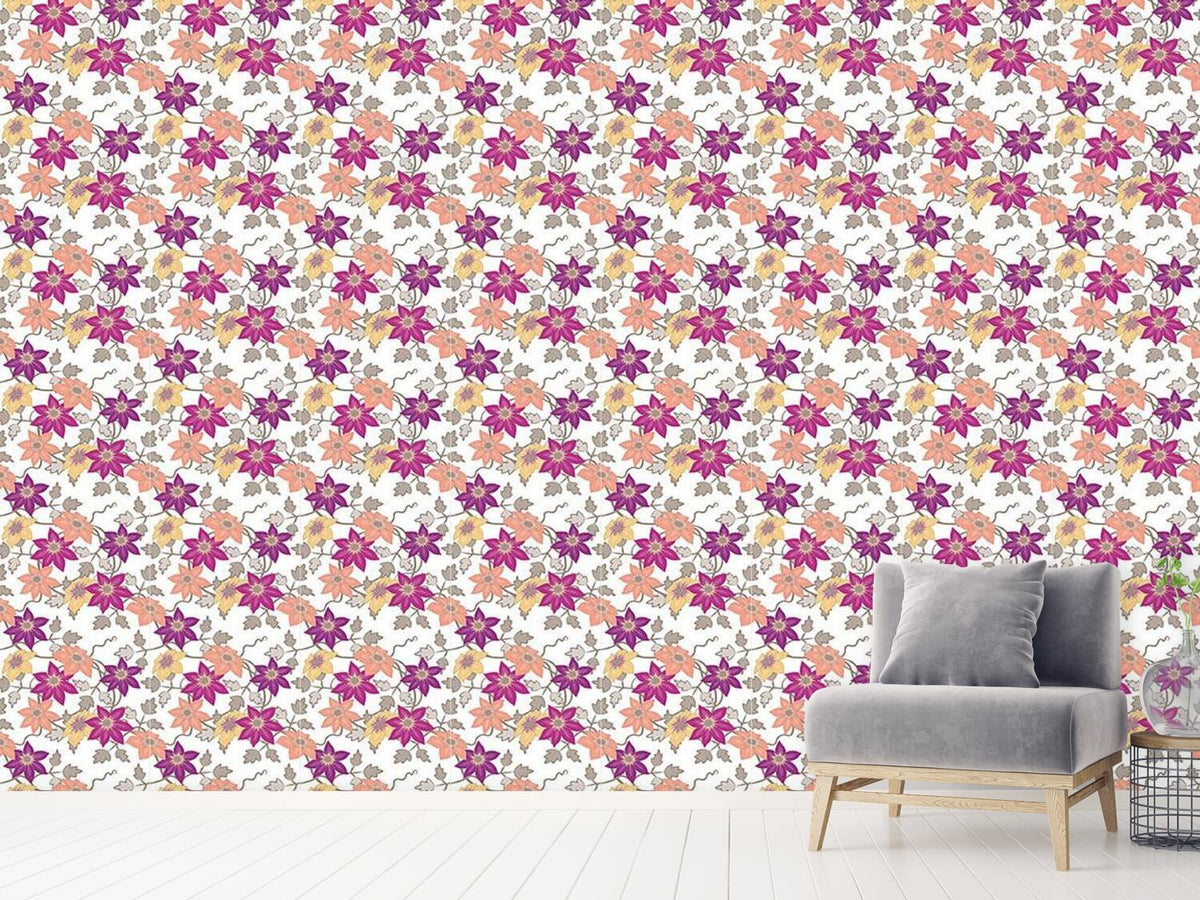 patterned-wallpaper-clematis-dreamgarden-in-white