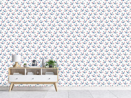 patterned-wallpaper-love-is-an-anchor