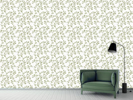 patterned-wallpaper-mistletoes