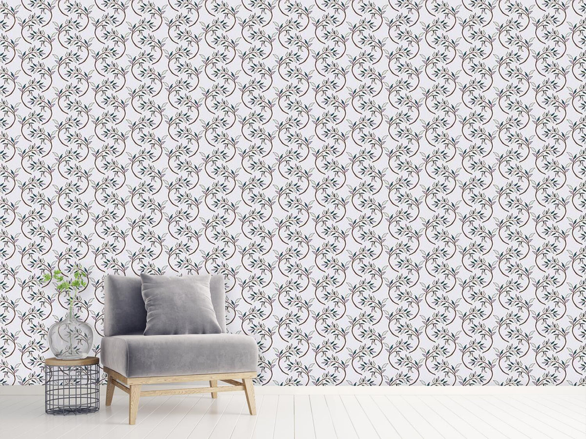 patterned-wallpaper-branchlets