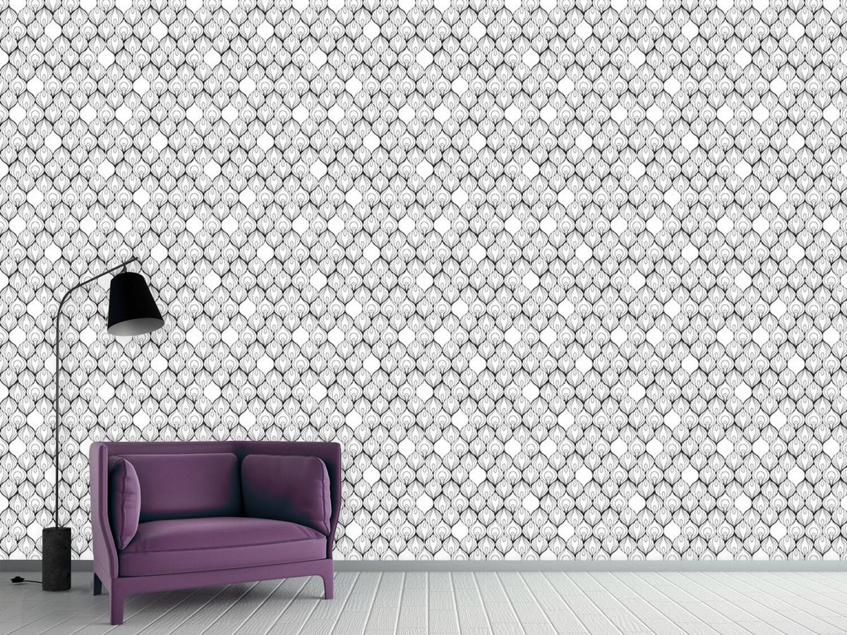 patterned-wallpaper-african-filaments-black-and-white