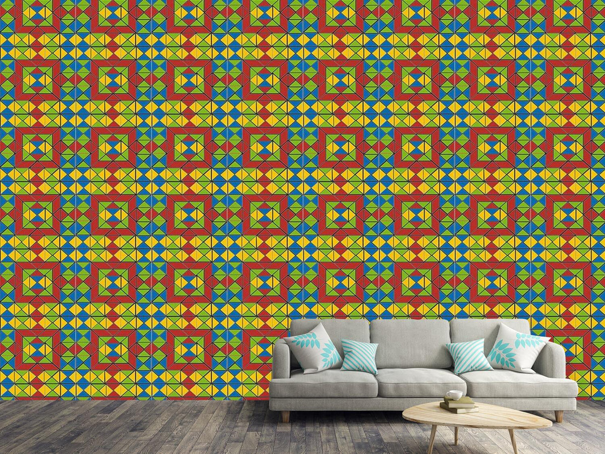 patterned-wallpaper-tangram-ii