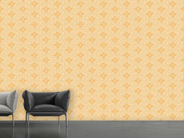 patterned-wallpaper-rose-orange