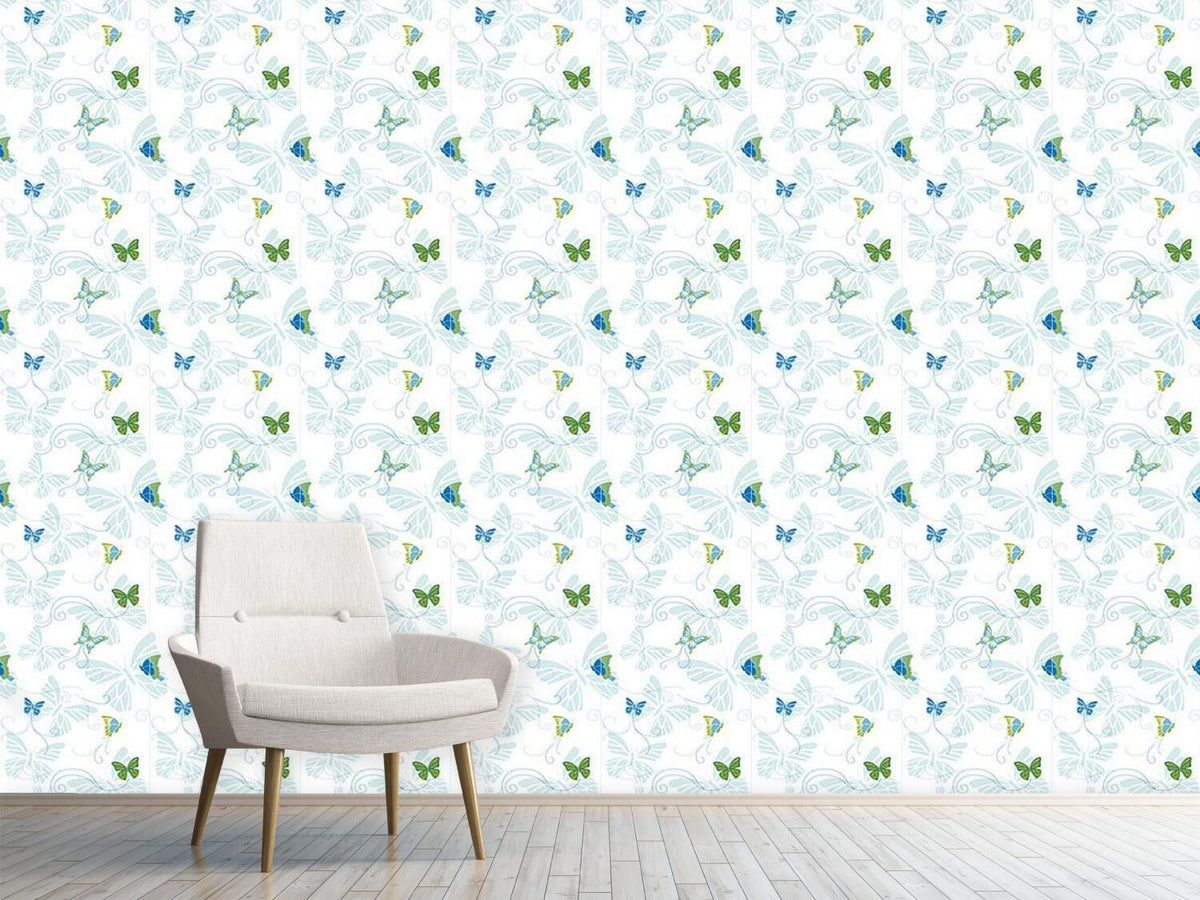 patterned-wallpaper-butterflies-on-the-waterside