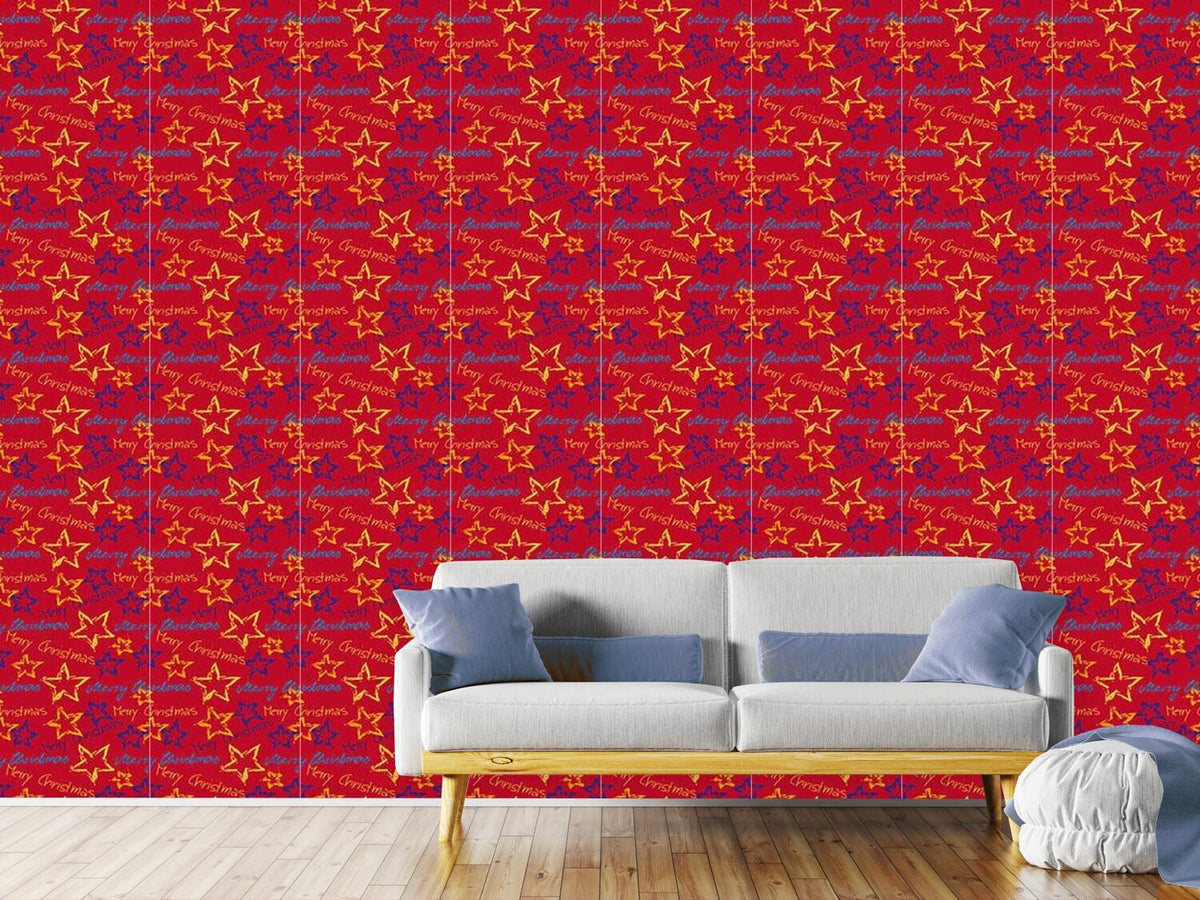 patterned-wallpaper-merry-christmas-ii