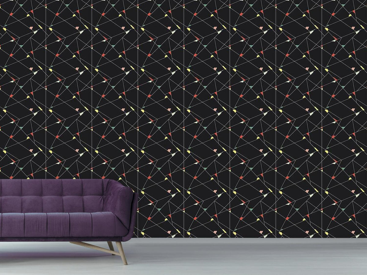 patterned-wallpaper-balancing-act-of-geometry