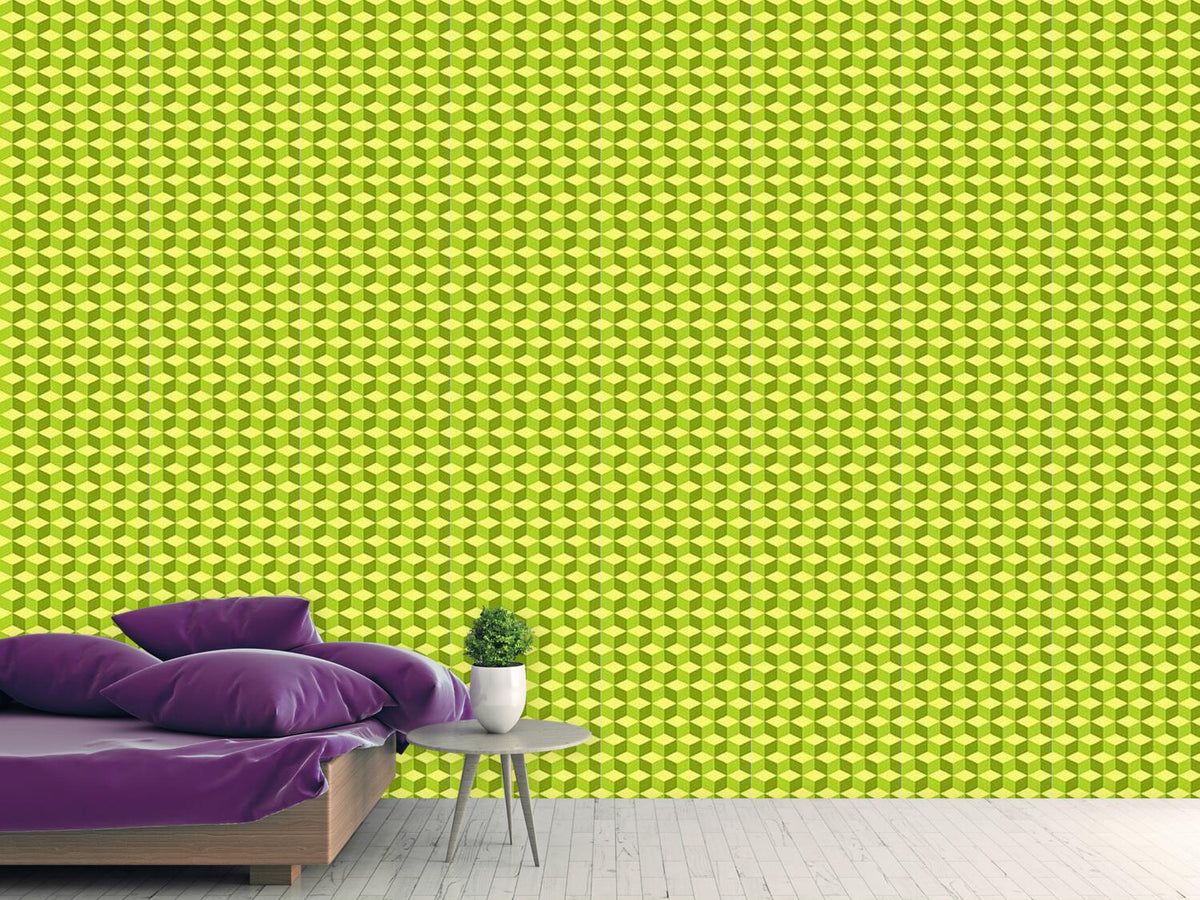 patterned-wallpaper-cube-in-the-spring