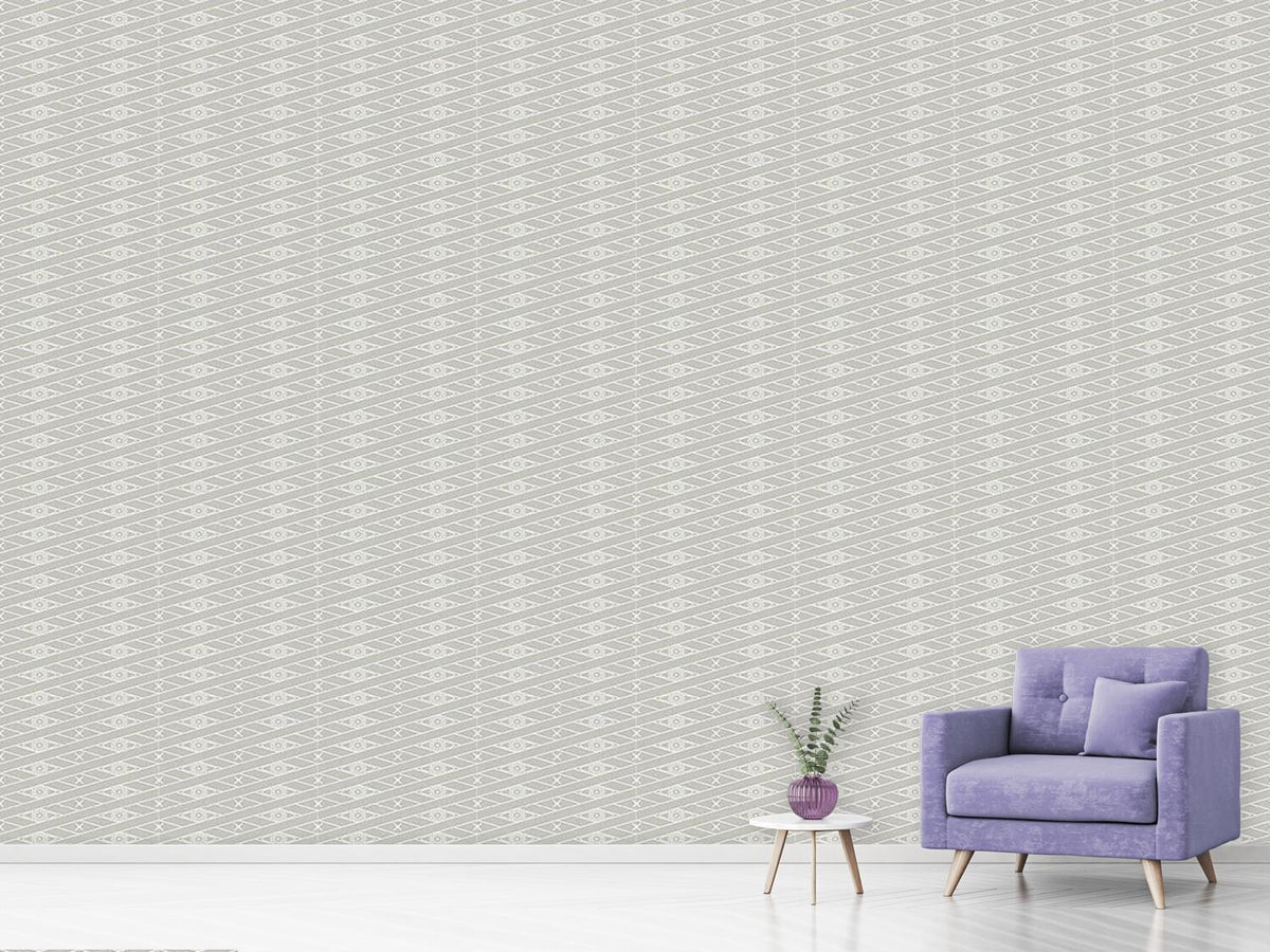 patterned-wallpaper-rhombus-grey