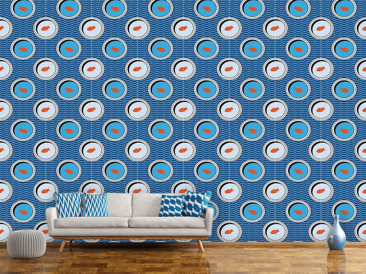 patterned-wallpaper-portholes-of-the-goldfish-pond