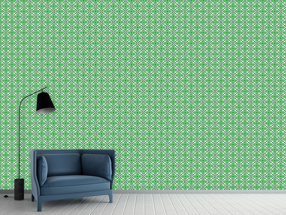 patterned-wallpaper-captivating-green