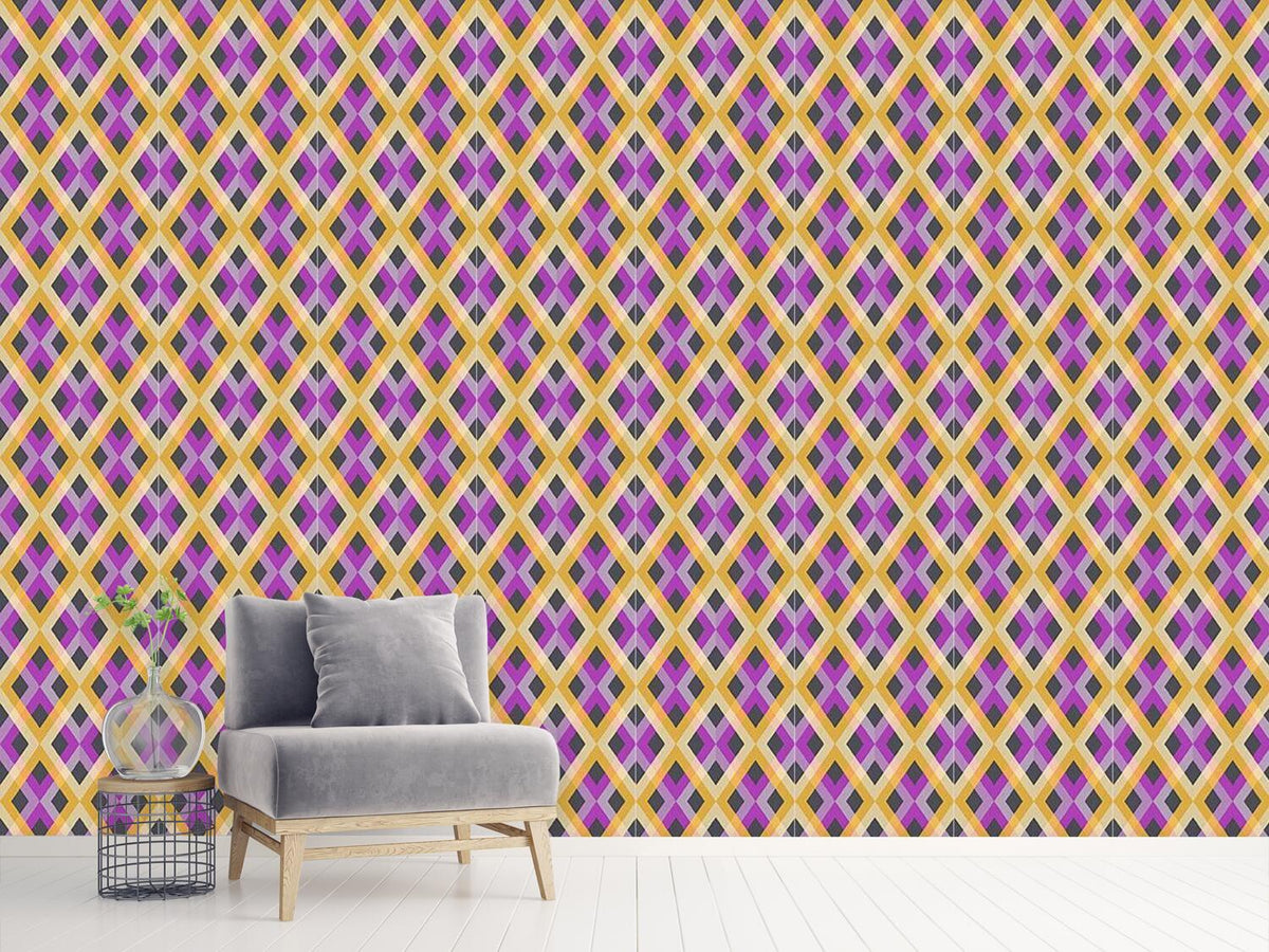 patterned-wallpaper-check-deluxe