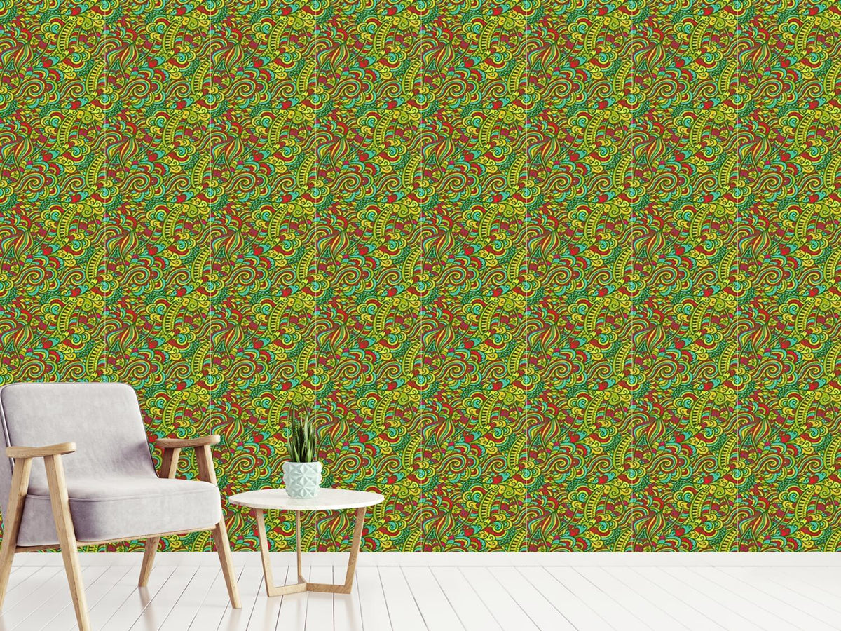 patterned-wallpaper-lucky-dragon-fantasy