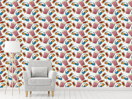 patterned-wallpaper-popcorn-in-3d-cinema