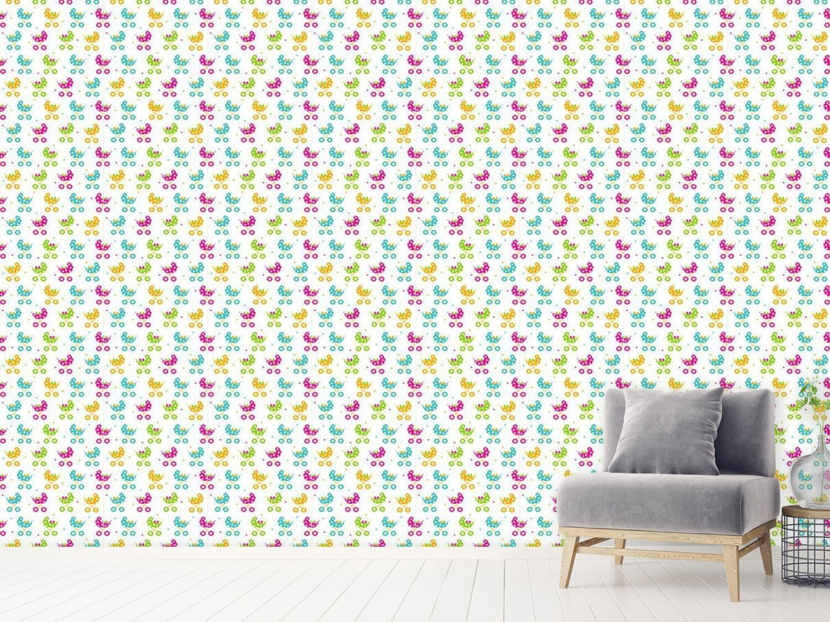 patterned-wallpaper-stroller-fun