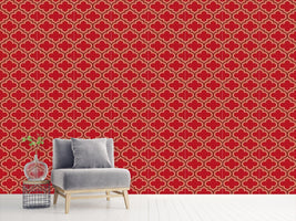 patterned-wallpaper-retro-morocco-red