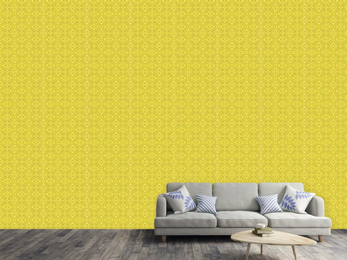 patterned-wallpaper-lemon-geometry