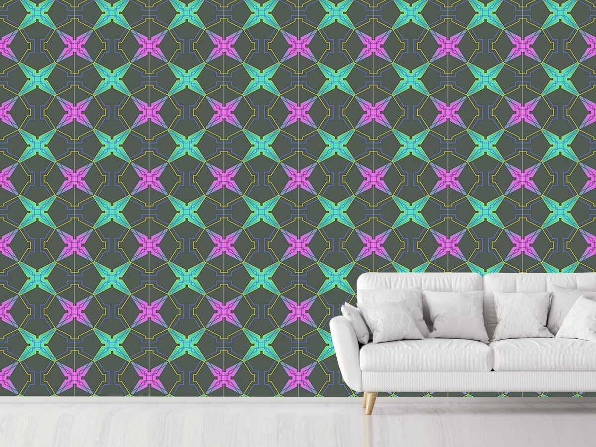 patterned-wallpaper-greek-lattice