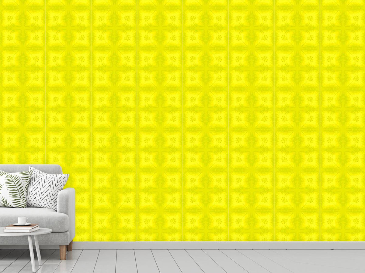 patterned-wallpaper-lemonade-florale