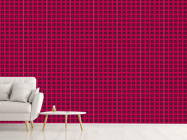 patterned-wallpaper-waffles-in-pink