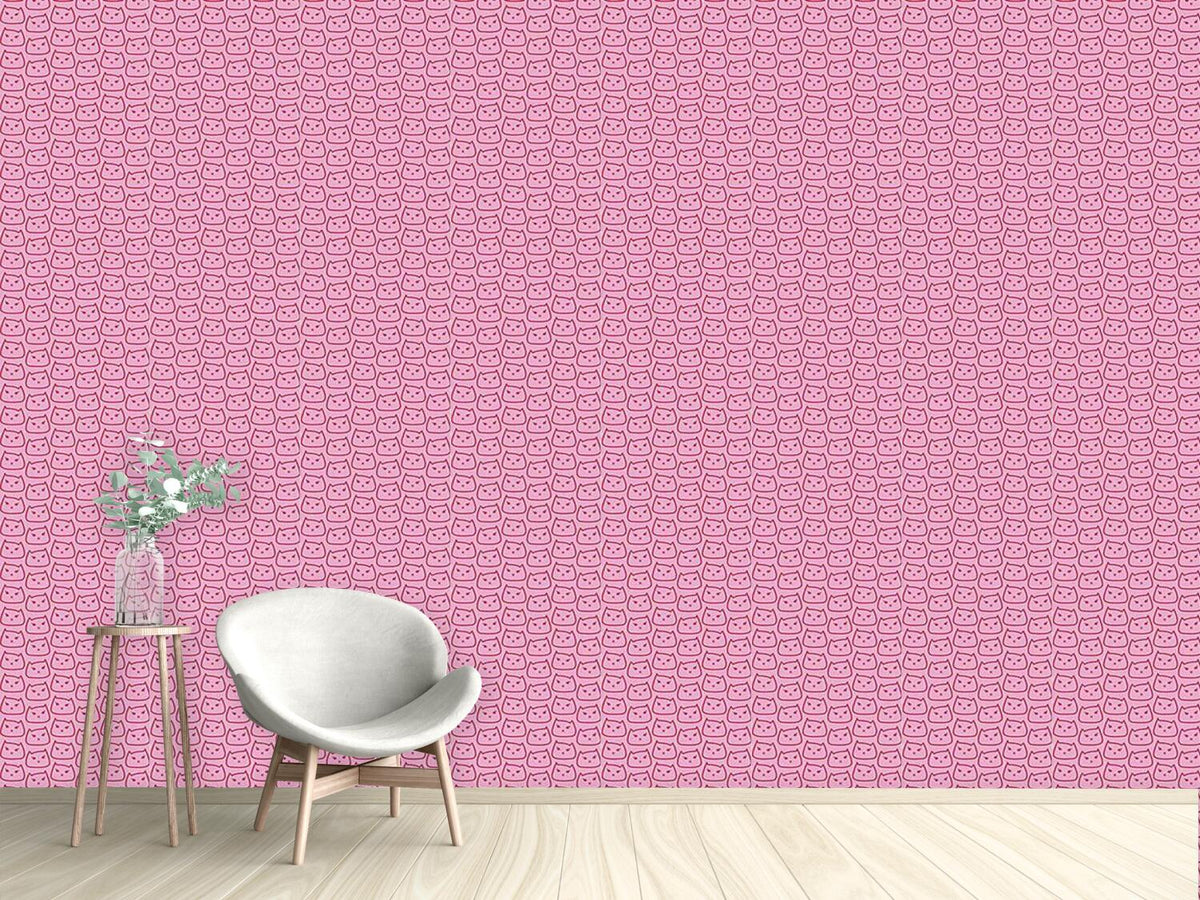 patterned-wallpaper-kittens-kittens