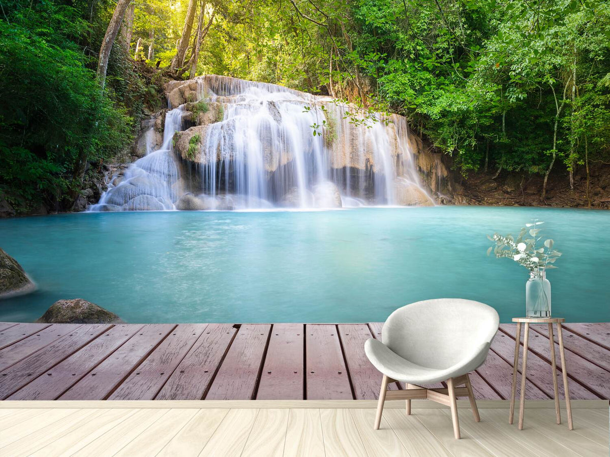 photo-wallpaper-terrace-at-the-waterfall