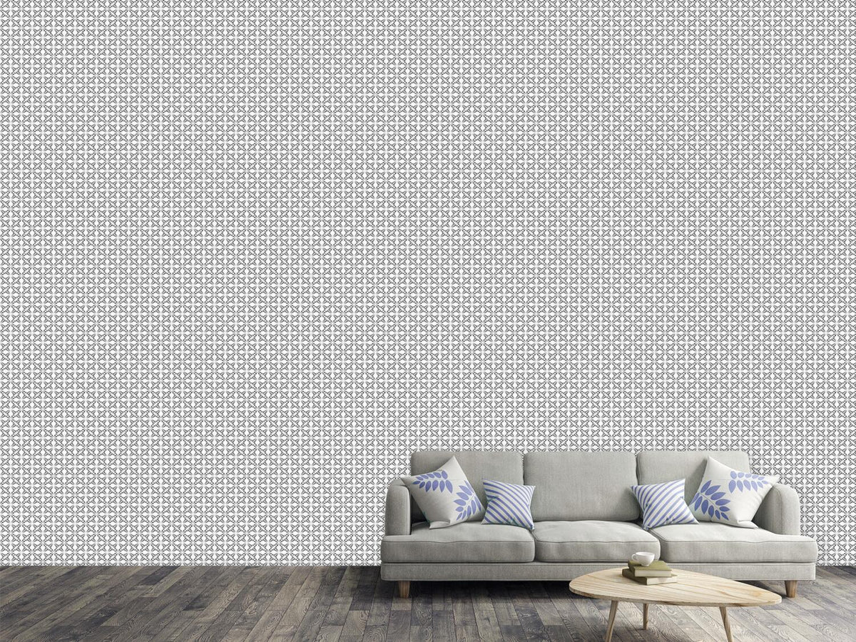 patterned-wallpaper-floral-silhouettes