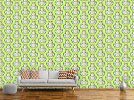 patterned-wallpaper-spring-bugs