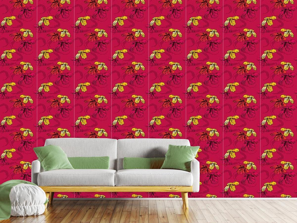 patterned-wallpaper-orchid-pink