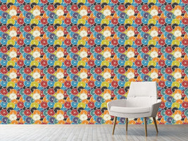 patterned-wallpaper-lemon-cocktail