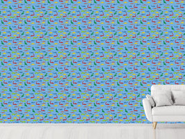 patterned-wallpaper-dragons-and-crocodiles