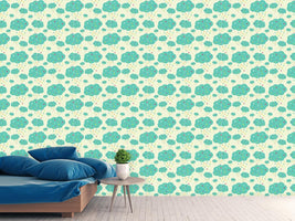 patterned-wallpaper-dotted-clouds