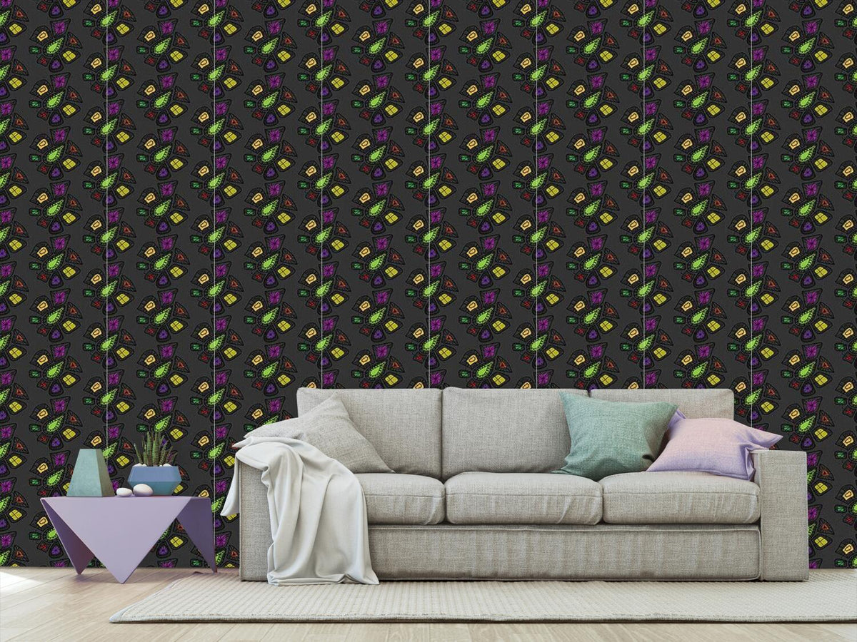 patterned-wallpaper-gem-shop