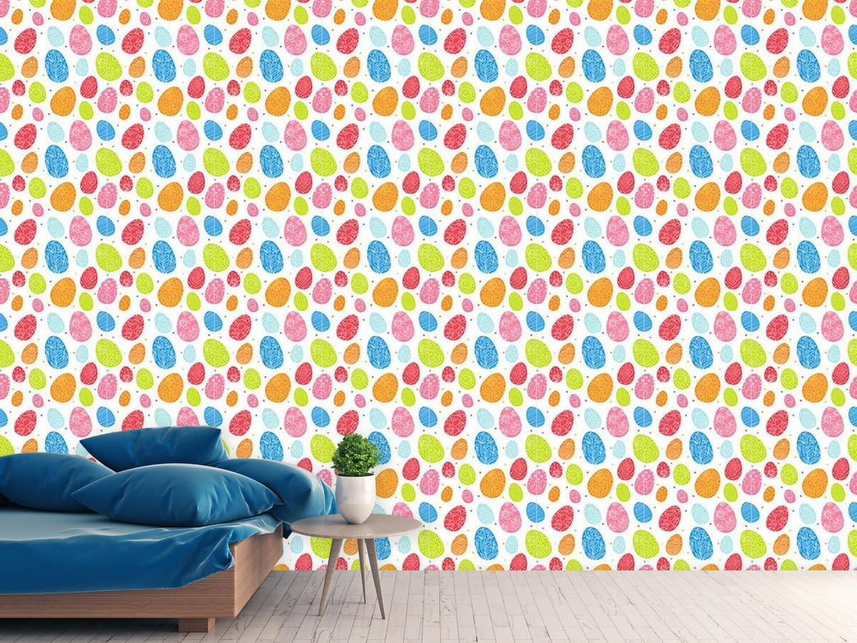 patterned-wallpaper-eggs-dressed-up-to-party