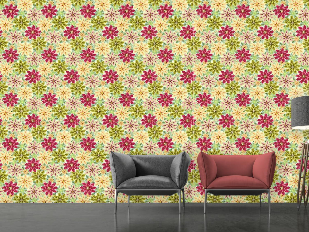 patterned-wallpaper-only-flowers-love-unconditionally