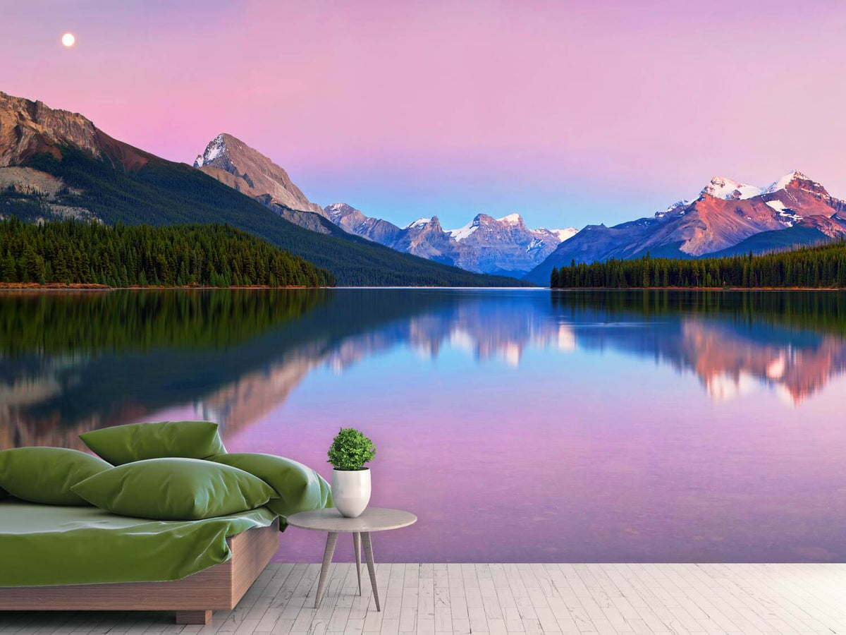 photo-wallpaper-maligne-lake