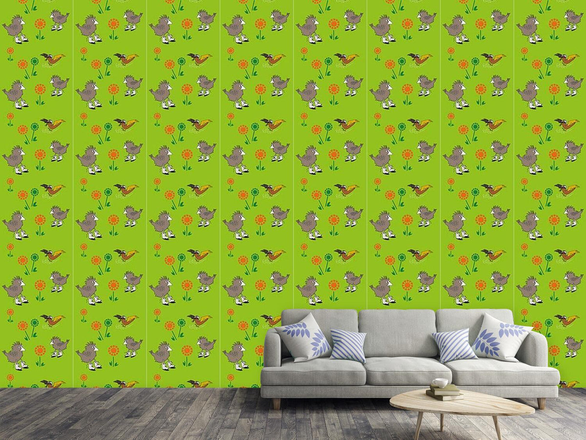 patterned-wallpaper-meadow-birds