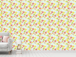 patterned-wallpaper-lemon-circle-cocktail