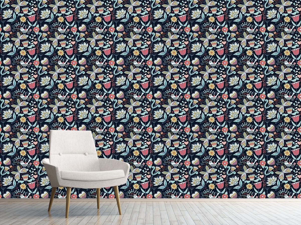 patterned-wallpaper-when-katja-dreams-at-night