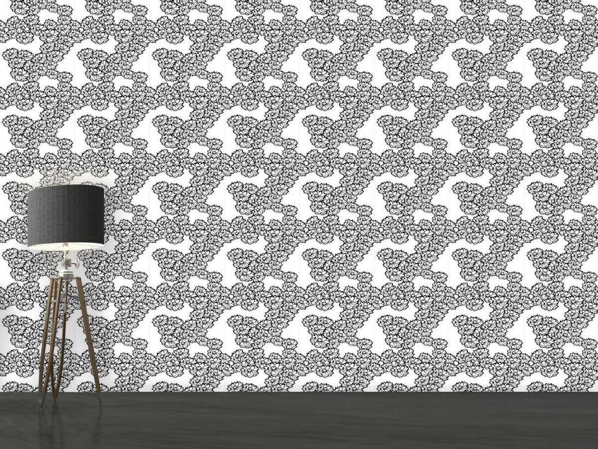 patterned-wallpaper-water-lilies-white