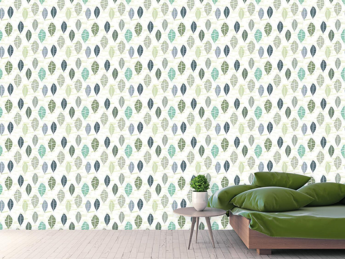 patterned-wallpaper-leaves-in-pastel