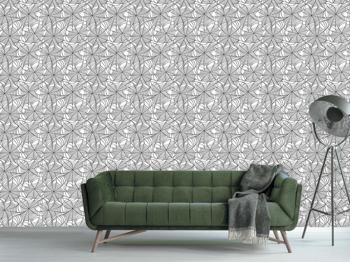 patterned-wallpaper-cobweb